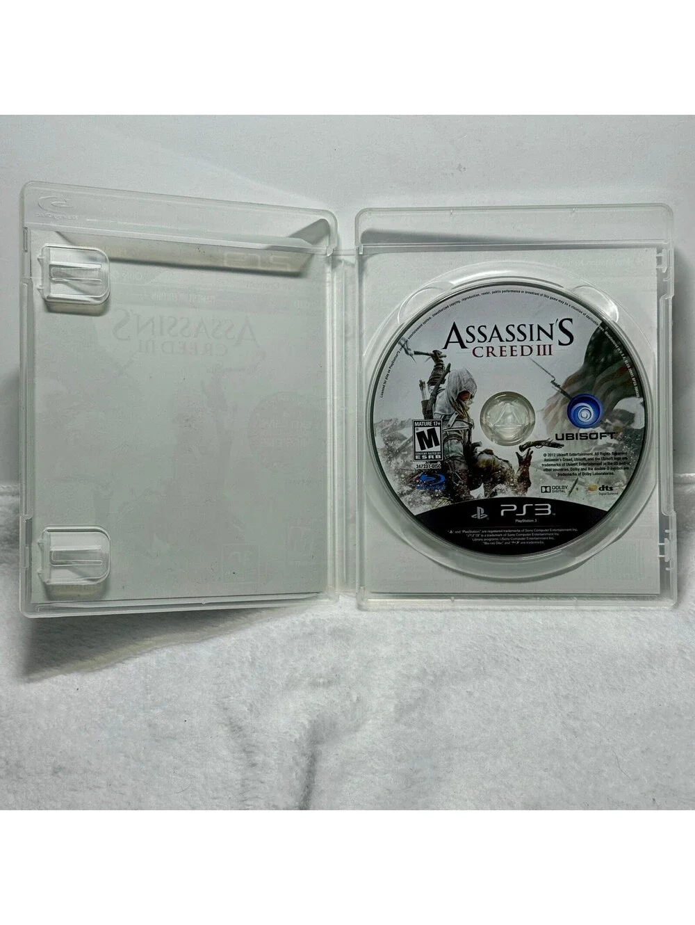 Assassin's Creed III GameStop Edition PS3 Complete CIB PlayStation 3